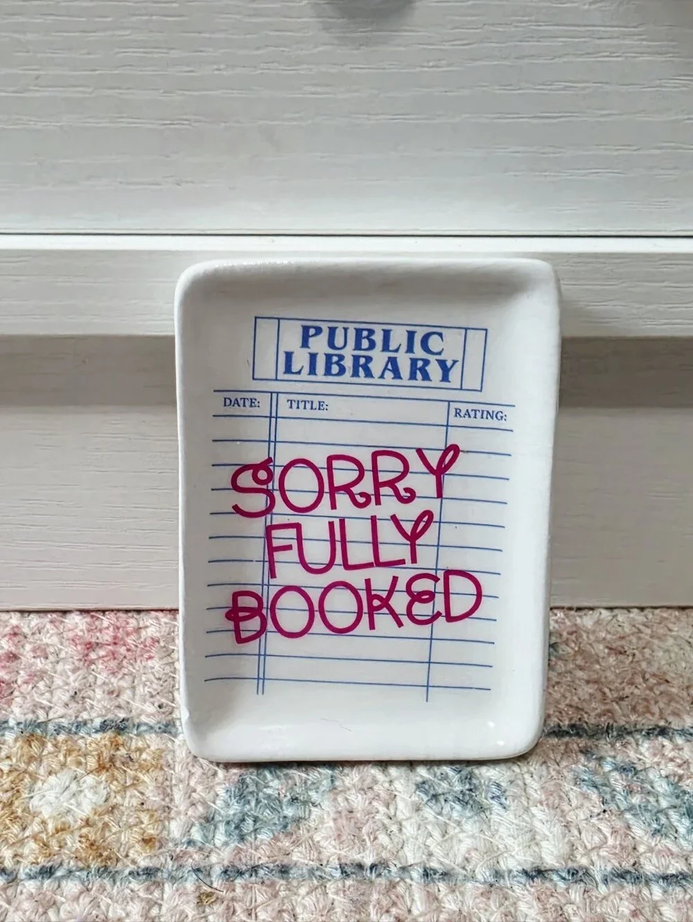 Target Bullseye Playground 2026 Mini Ceramic Trinket Tray - Public Library